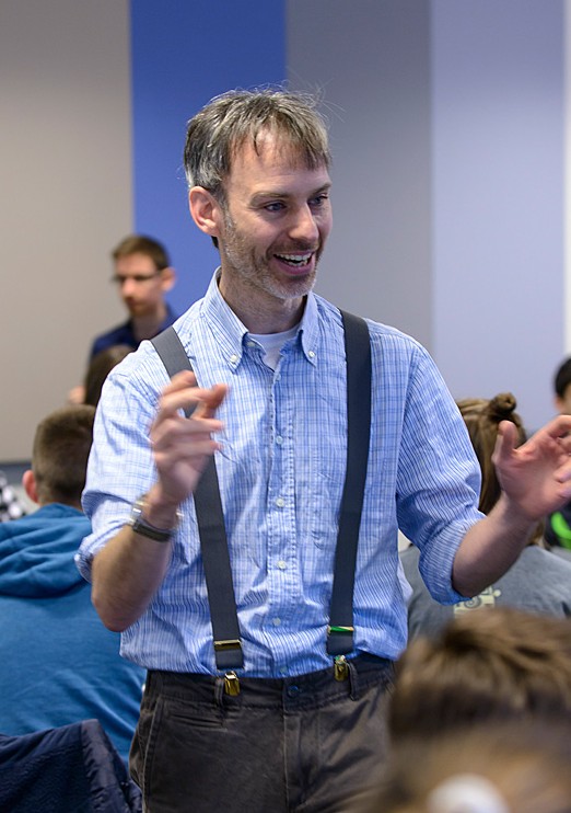 Our lecturer Dr. Conor Sweeney – his enthusiasm for Maths is infectious!