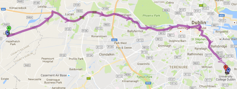 My Daily Commute – Celbridge to UCD